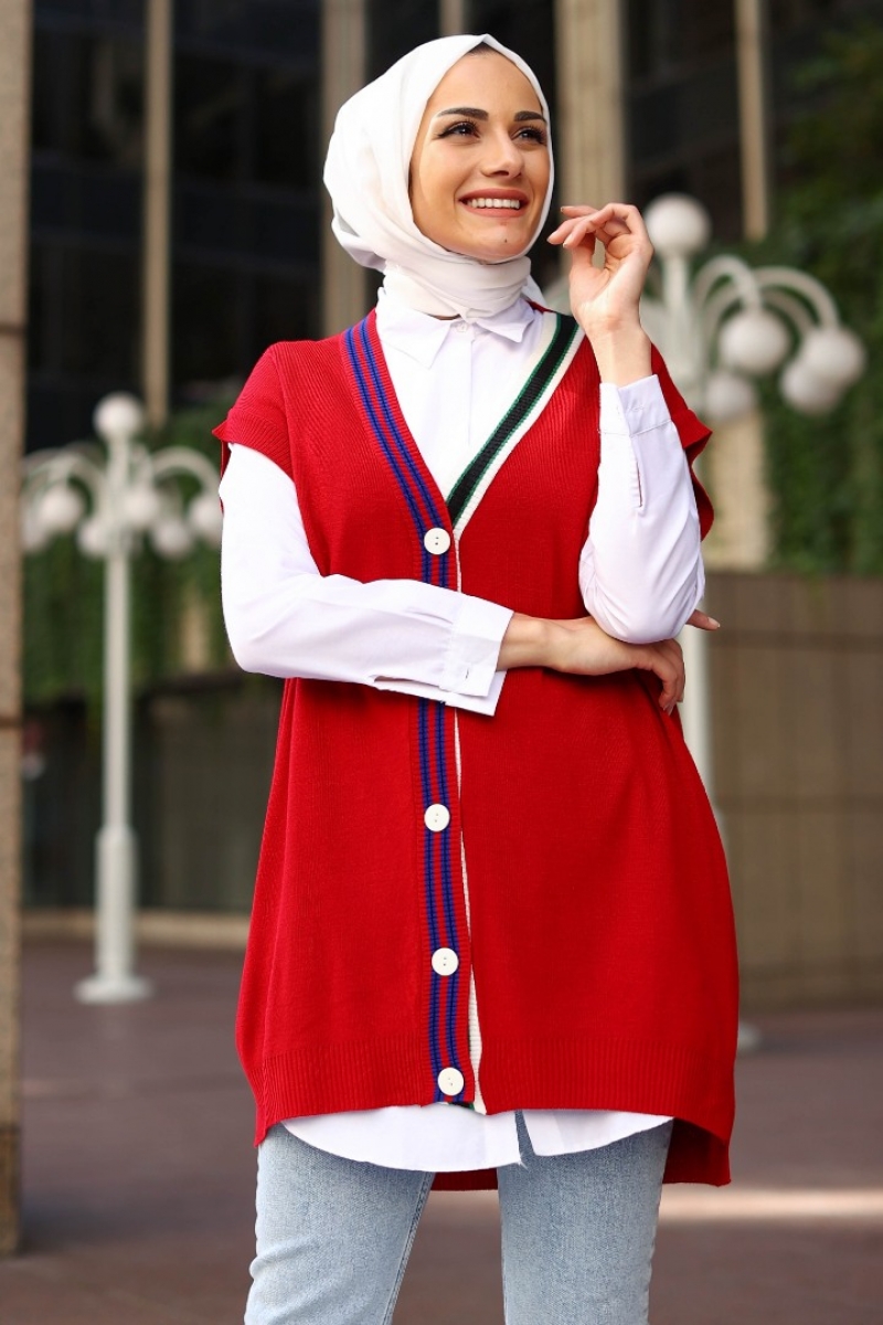 Cairo Kırmızı Yelek