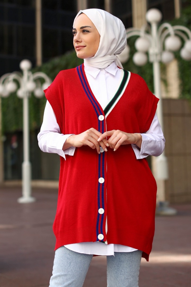 Cairo Kırmızı Yelek