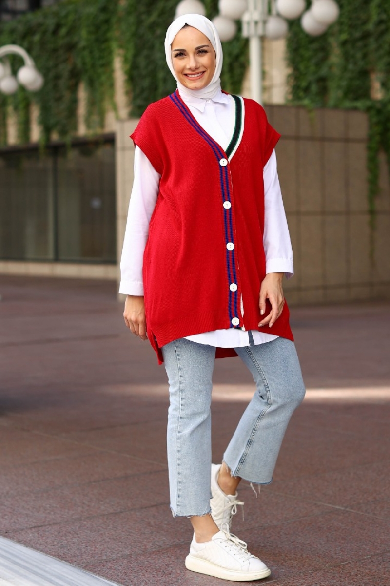 Cairo Kırmızı Yelek