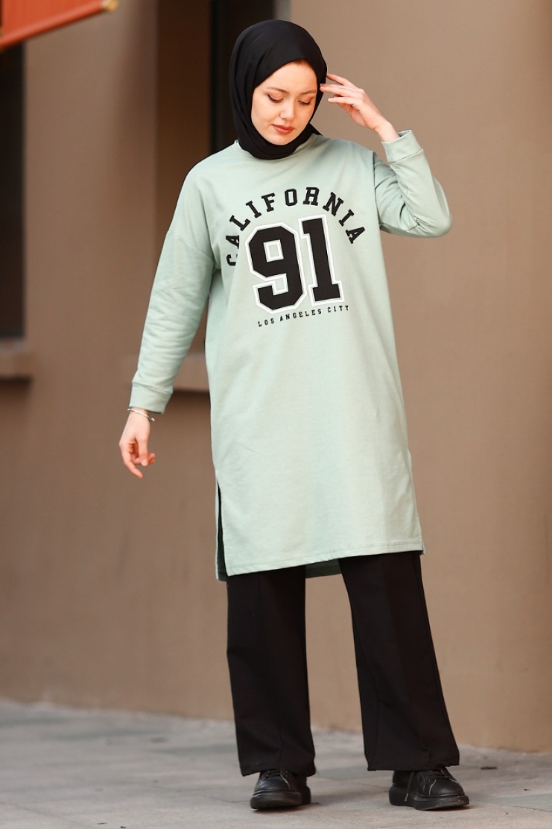 California Mint Yeşili Sweat