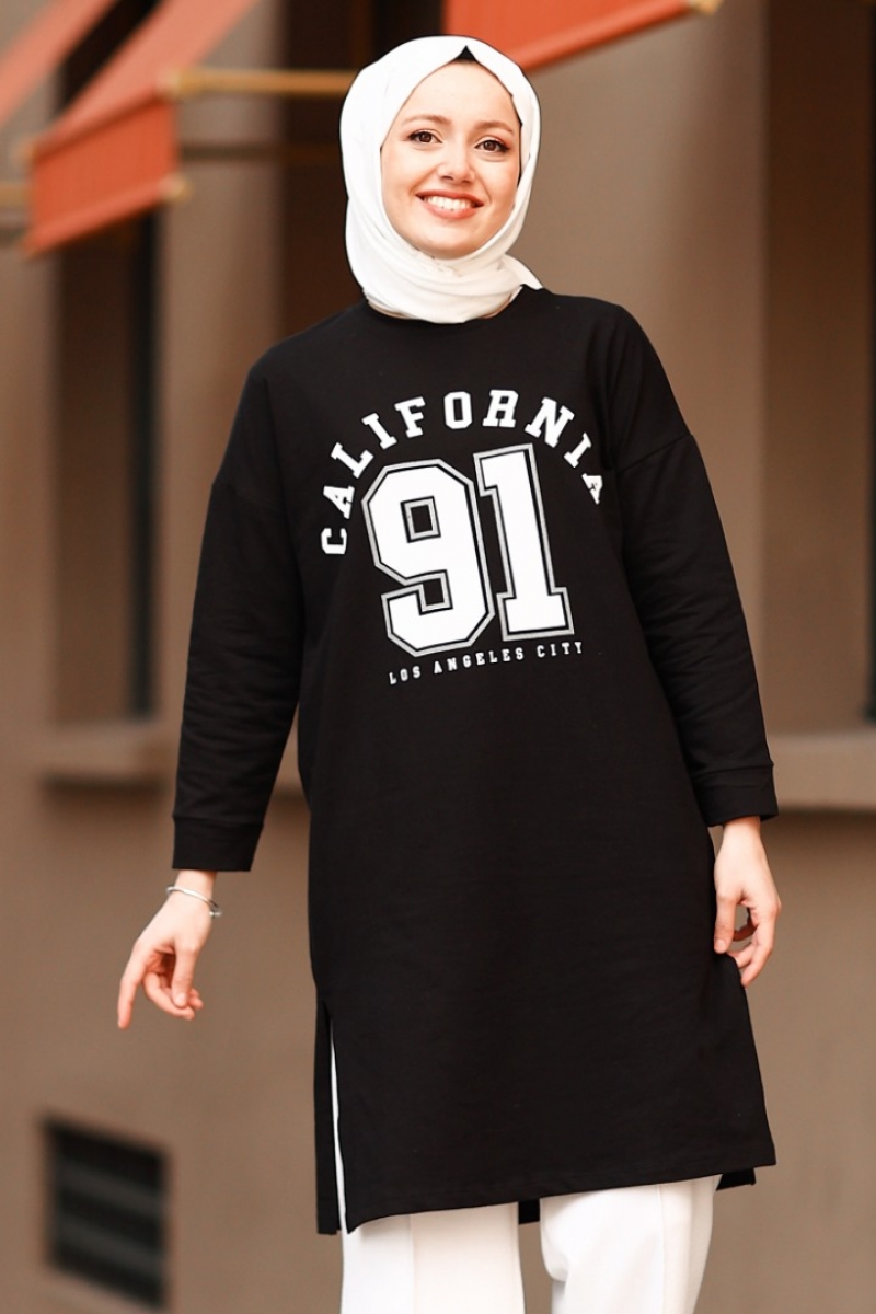 California Siyah Sweat