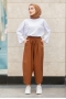 Carina Acı Kahverengi Pantolon