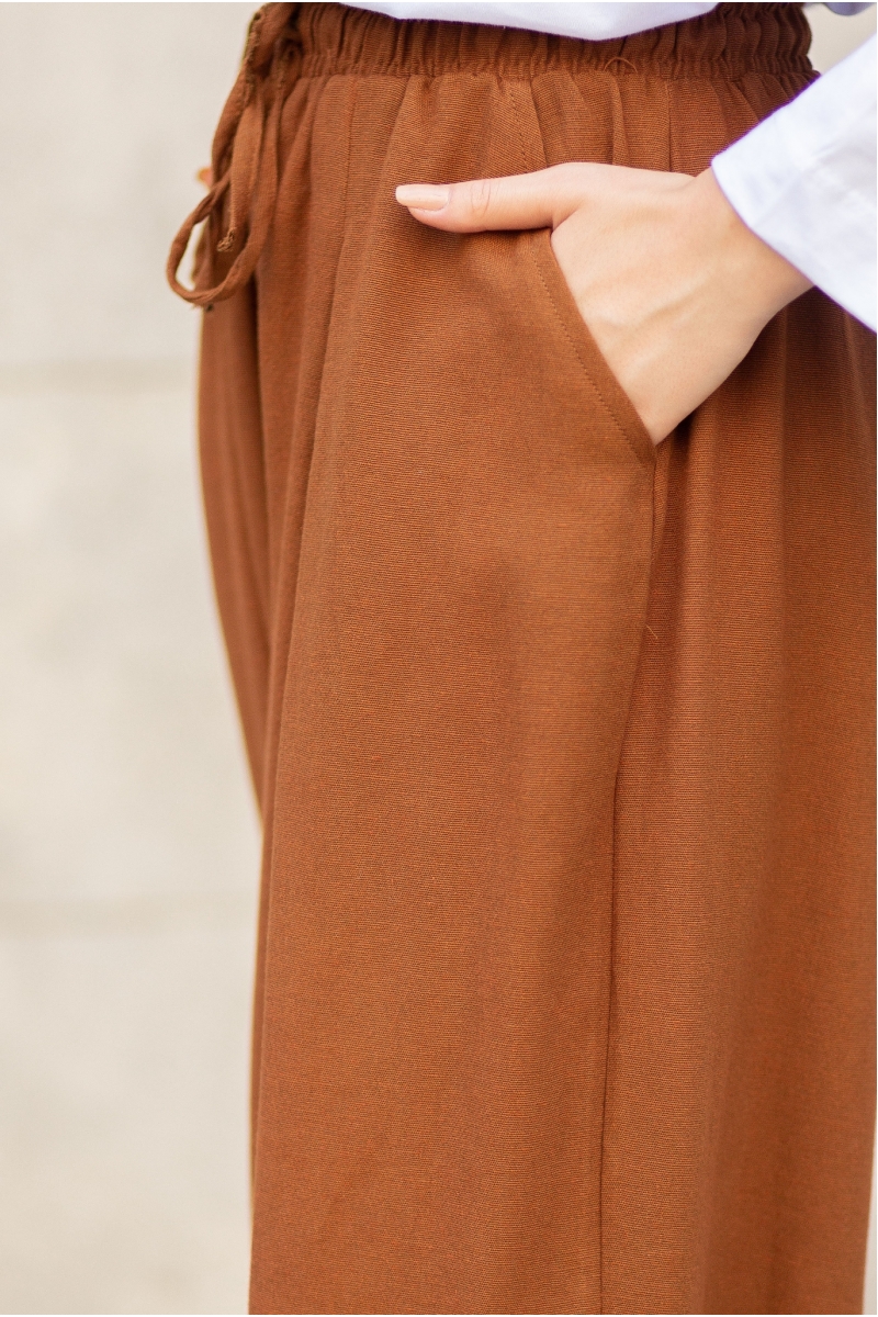 Carina Acı Kahverengi Pantolon