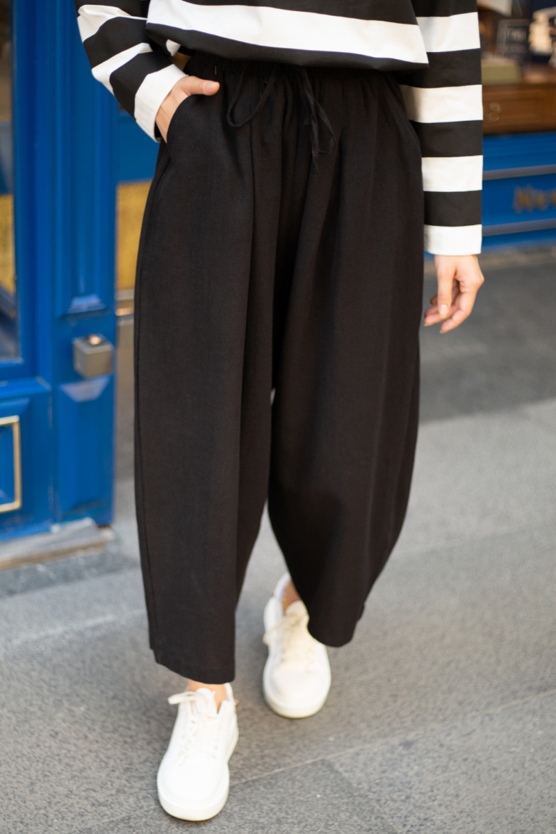 Carina Siyah Pantolon