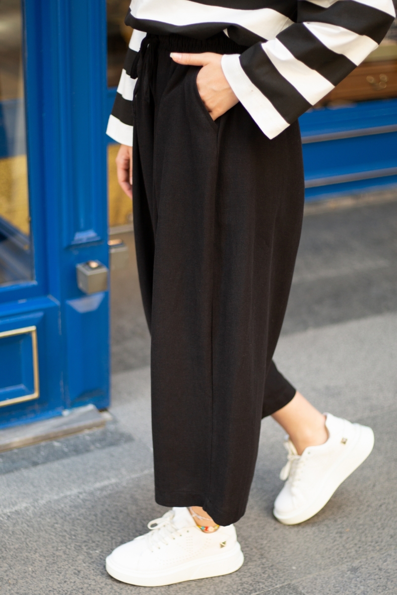 Carina Siyah Pantolon