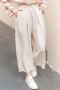 Carina Ekru Pantolon
