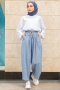 Carina Turkuaz Pantolon