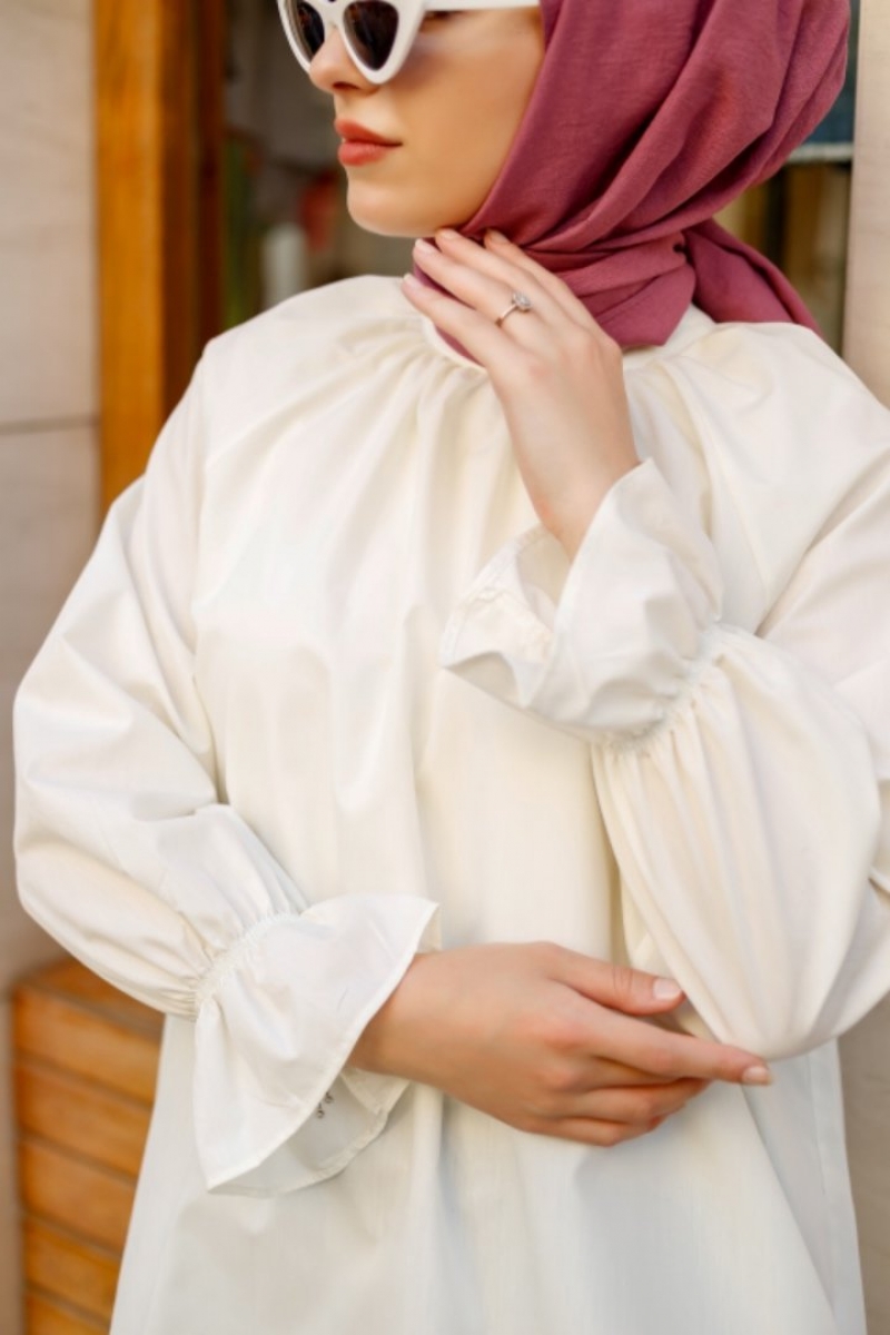 Carleen Beyaz Gömlek