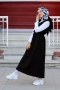 Casya Siyah Jile Tunik Kombin 2
