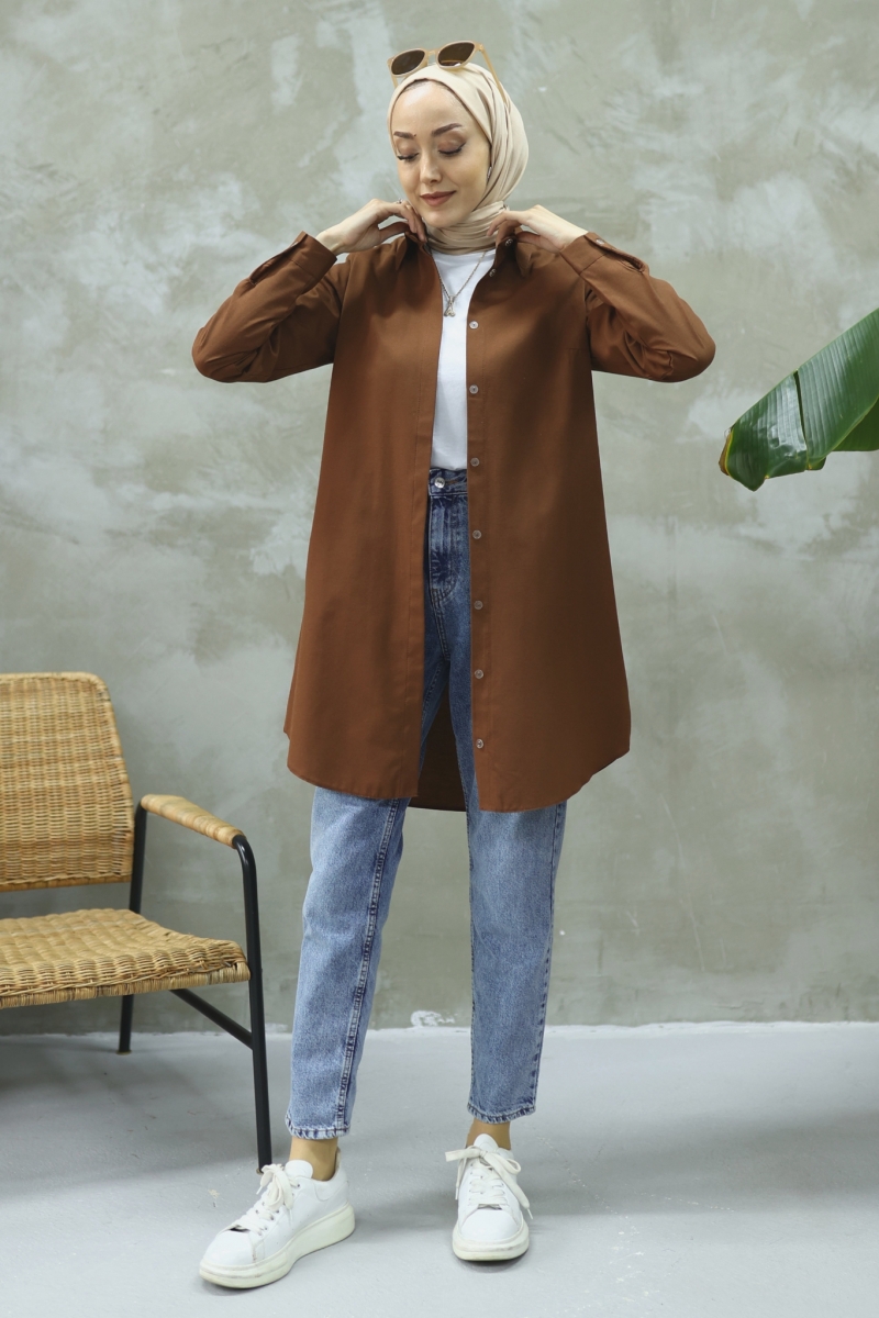 Colin Kahverengi Gömlek