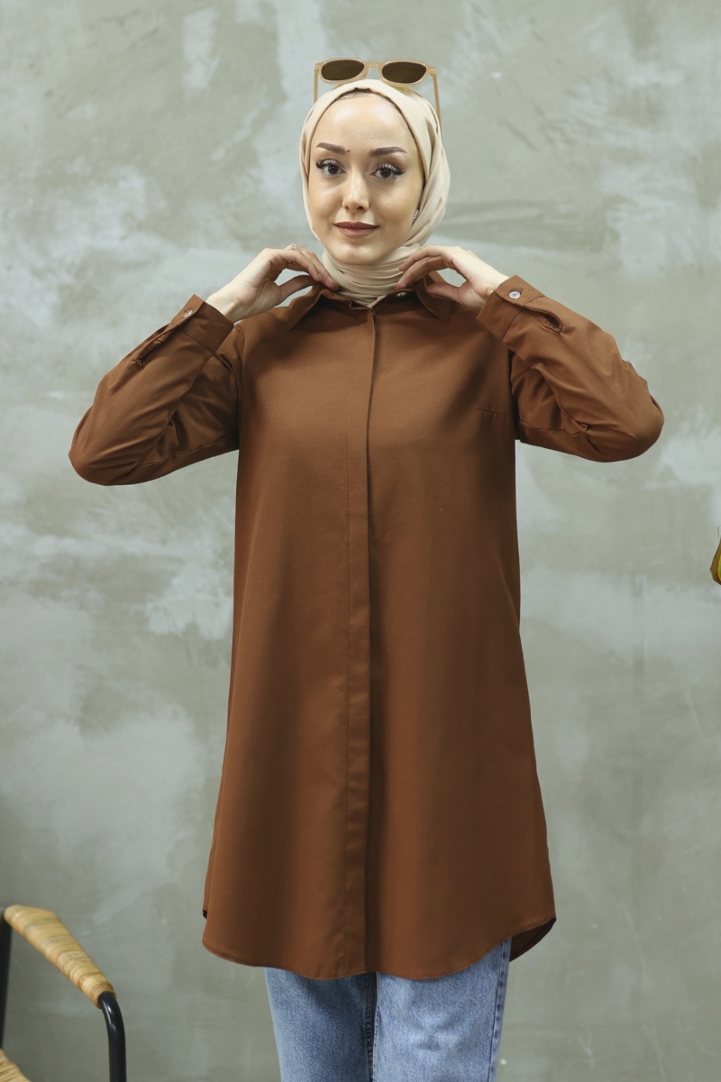 Colin Kahverengi Gömlek