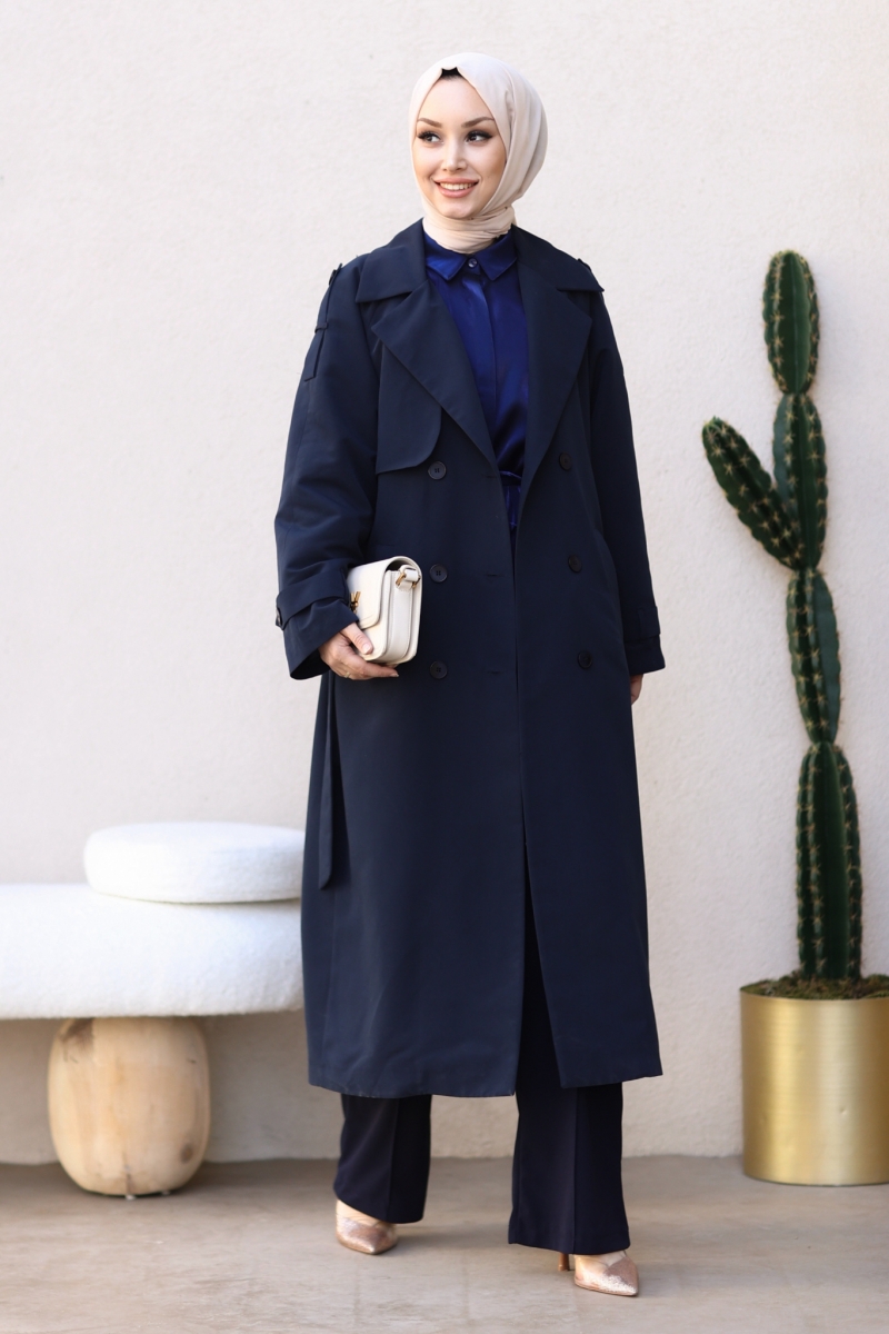 Collins Lacivert Trenç