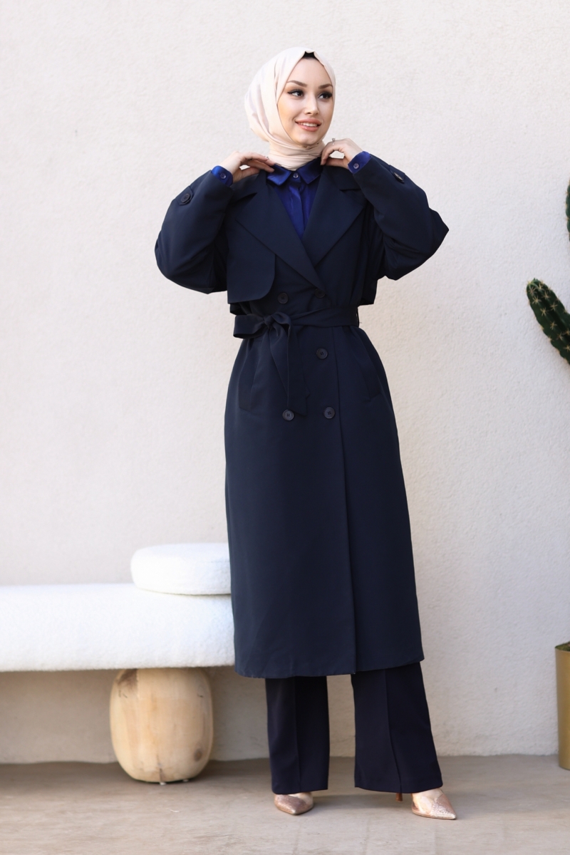 Collins Lacivert Trenç