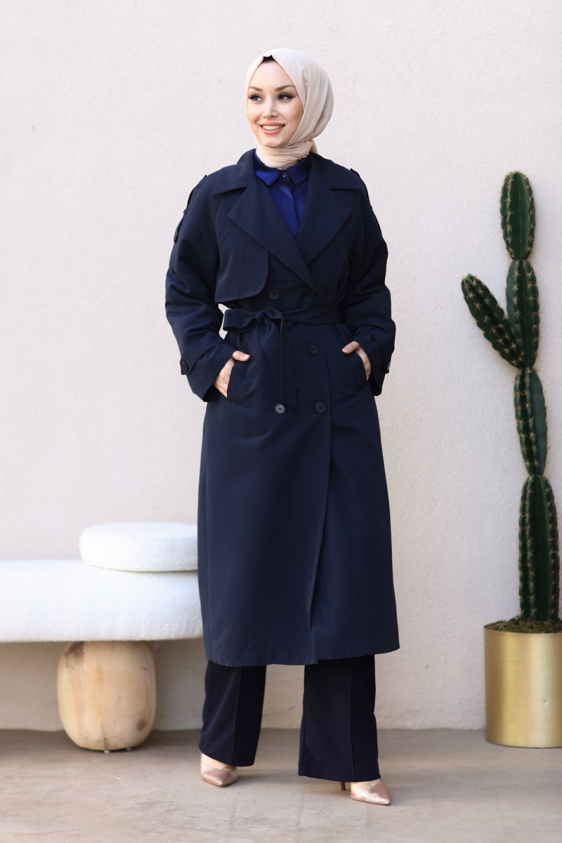 Collins Lacivert Trenç