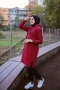 Colombia Bordo Sweat Pantolon Kombin