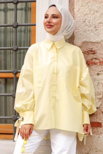 Color Sarı Gömlek
