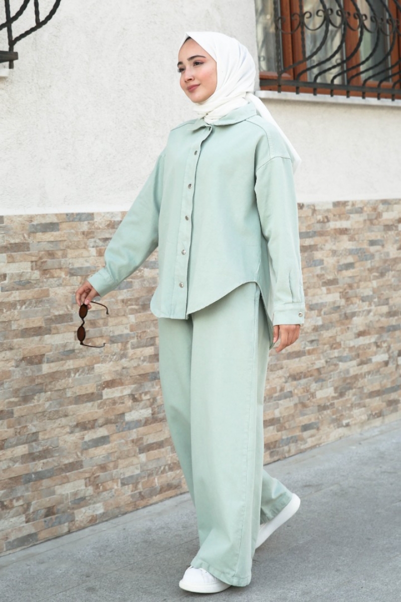 Cotesa Mint Yeşili Takım