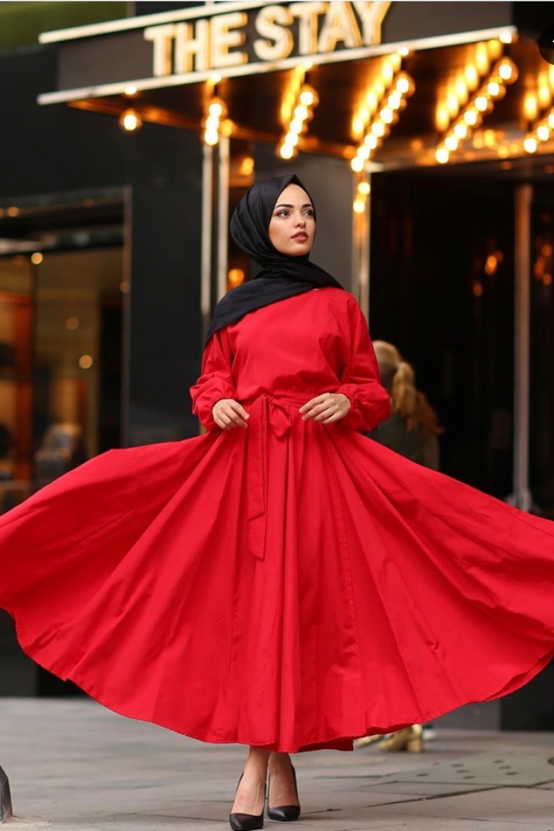 Crollo Kırmızı Elbise