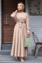 Crollo Bej Elbise