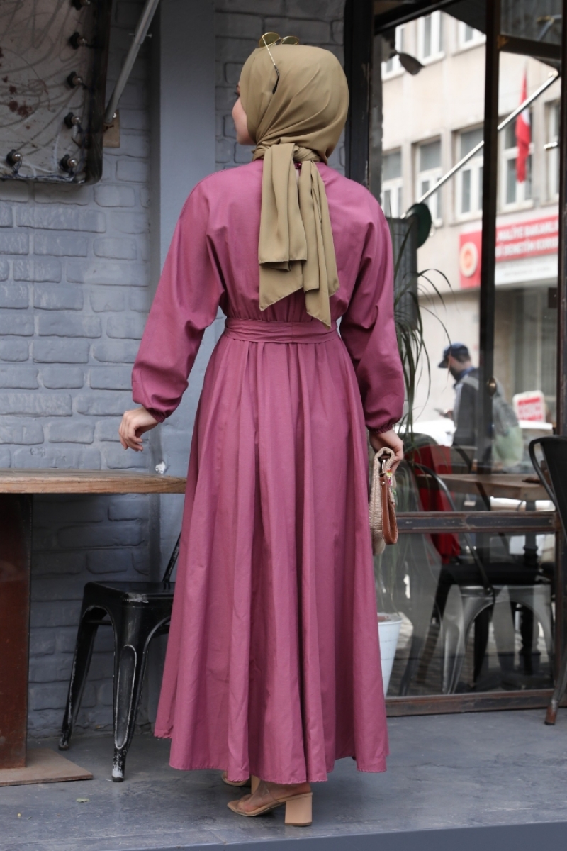 Crollo Gül Kurusu Elbise