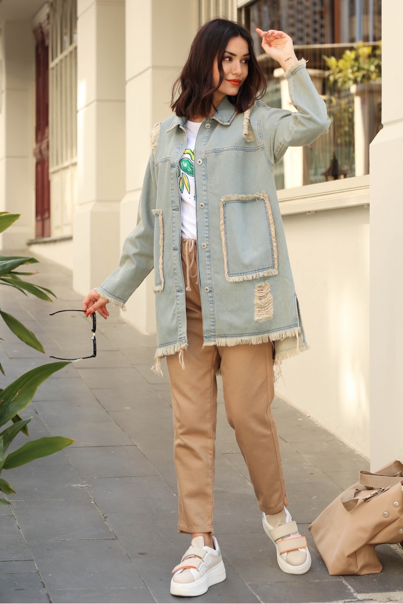 Damla Camel Pantolon