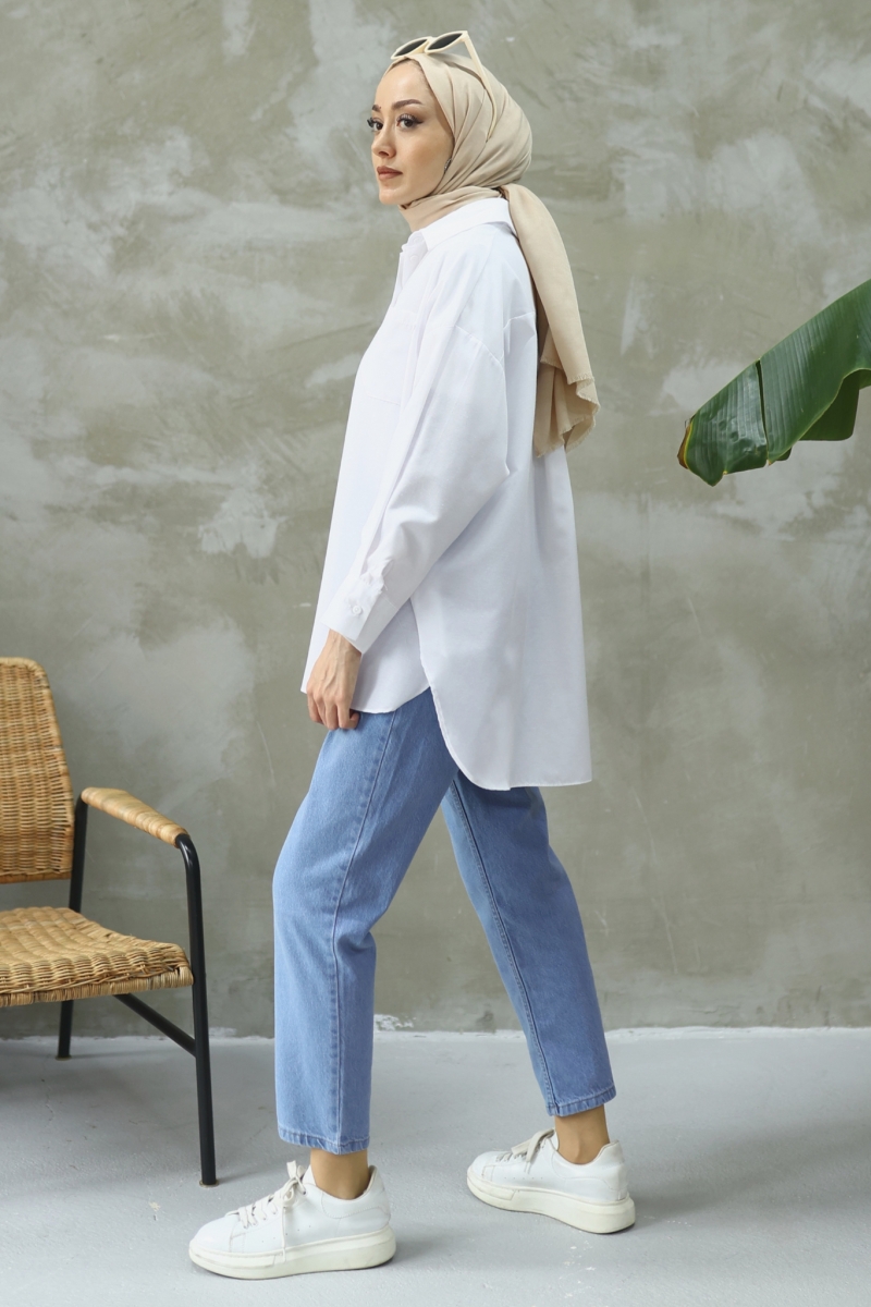 Darcy Mavi Kot Pantolon