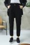 Darcy Siyah Kot Pantolon