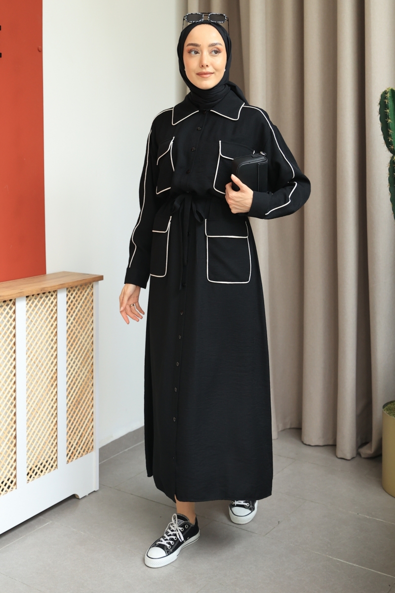 Darian Siyah Elbise