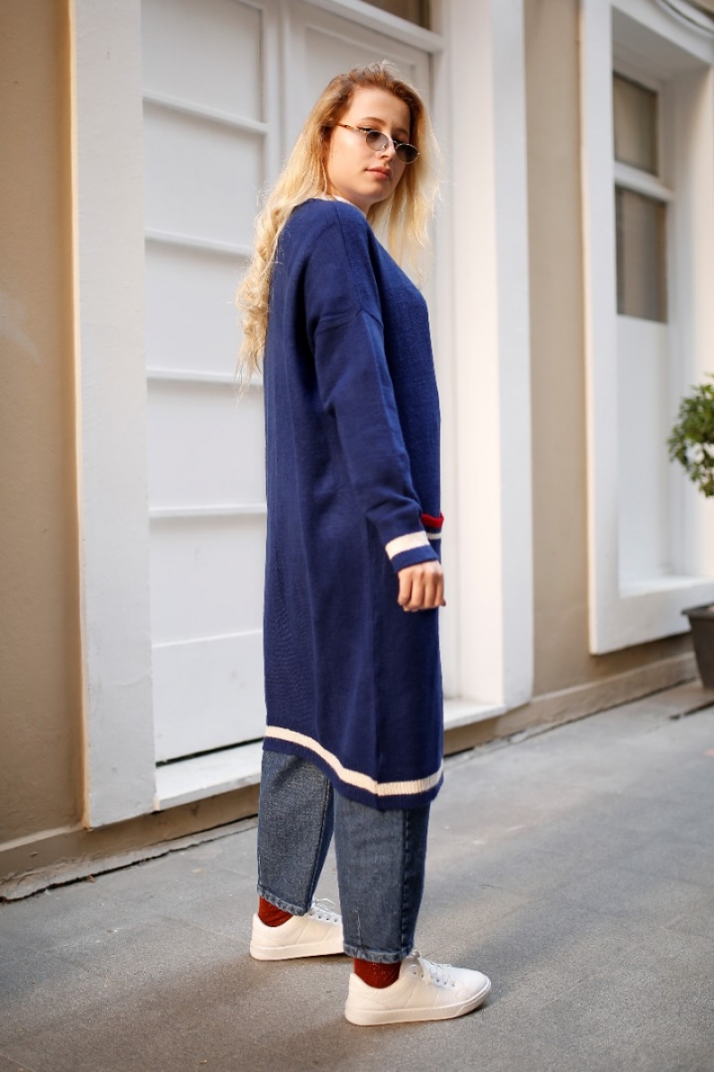 Daries Mavi Triko Hırka