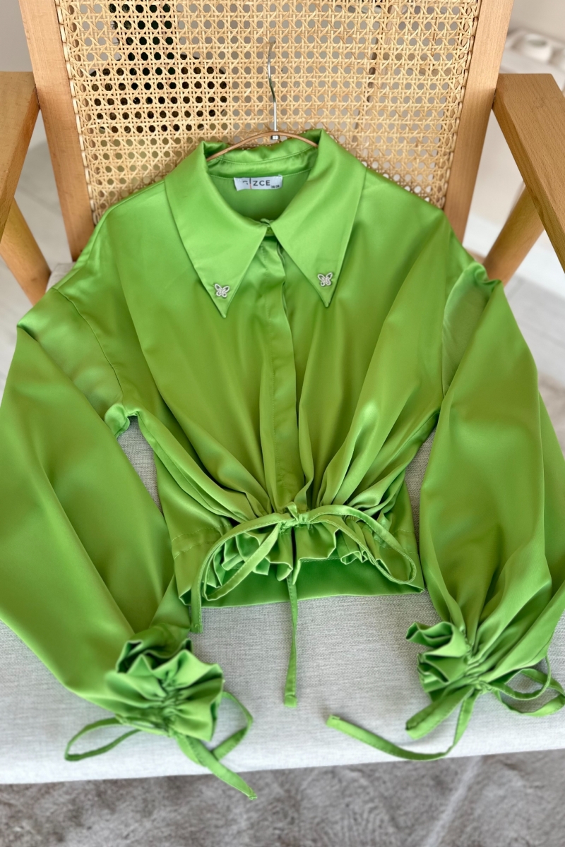 Darly Yeşil Gömlek