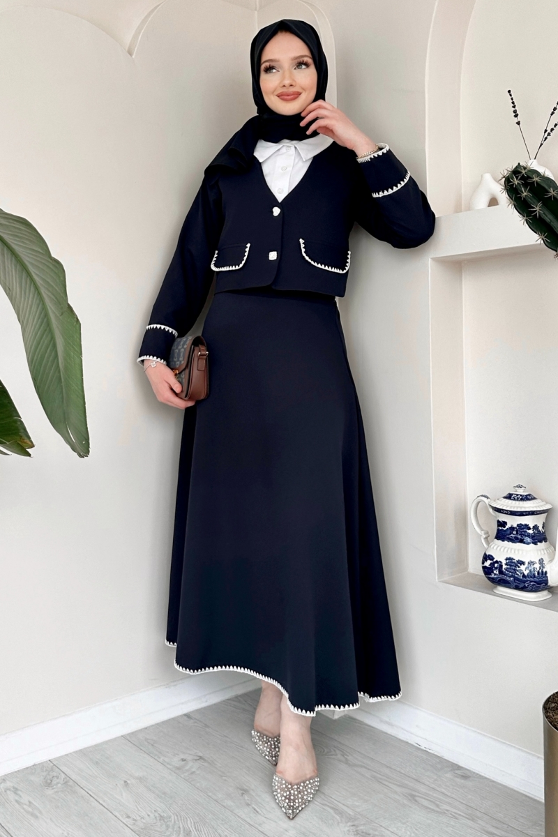 Denna Lacivert Takım