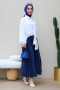 Deta Lacivert Etek