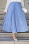 Deta Açık Mavi Etek