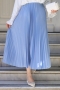 Deta Açık Mavi Etek