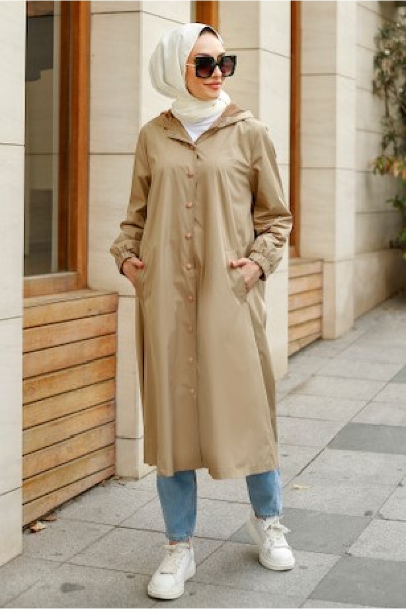 Dijon Bej Yağmurluk