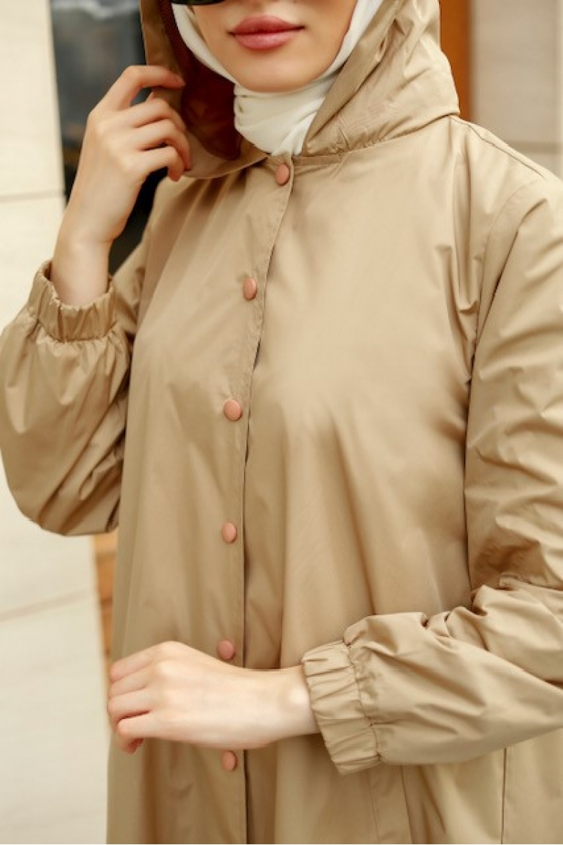 Dijon Bej Yağmurluk