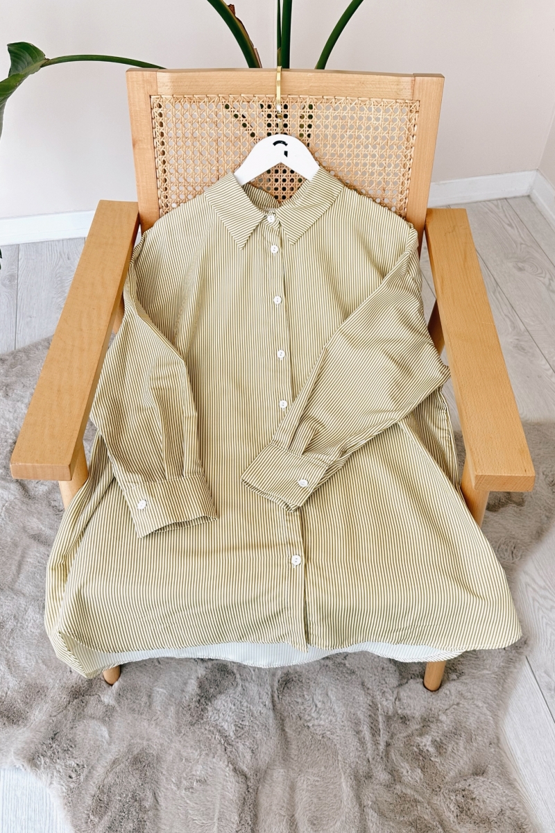 Doria Yağ Yeşili Tunik