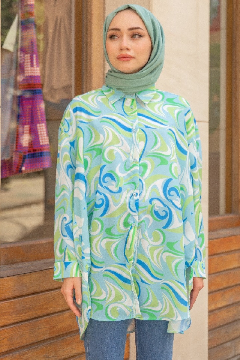 Dynamic Turkuaz Tunik