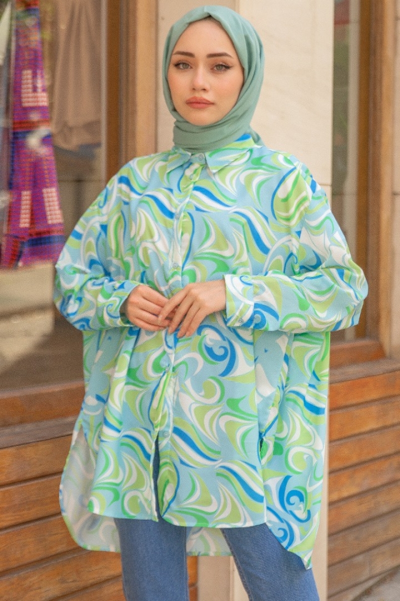 Dynamic Turkuaz Tunik