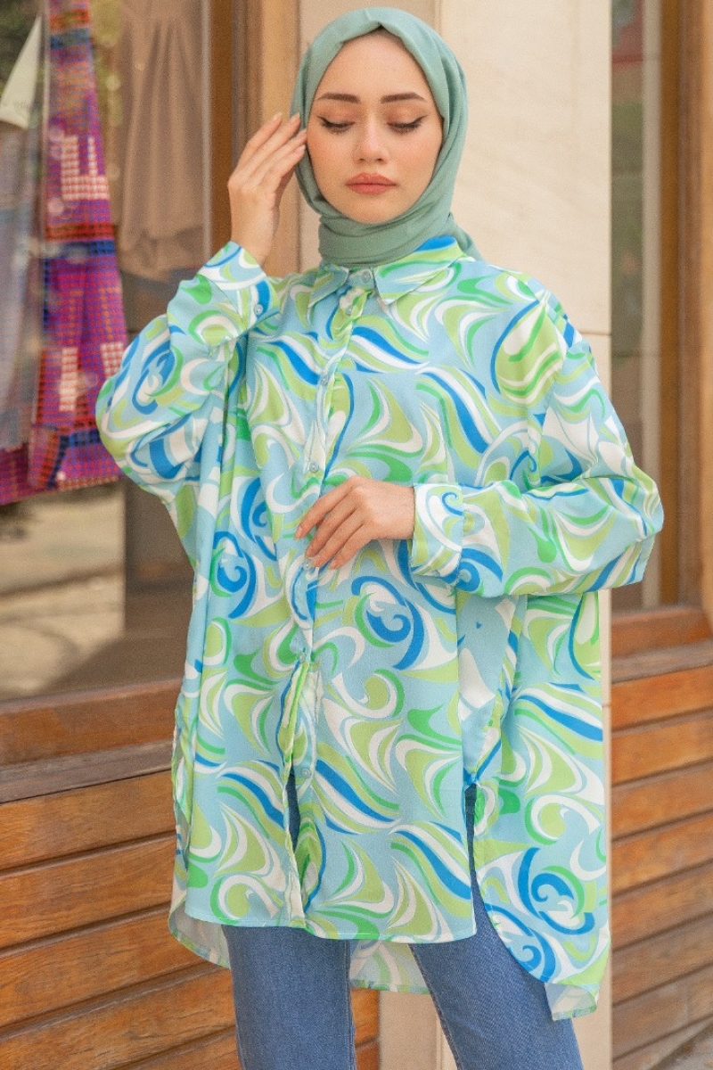 Dynamic Turkuaz Tunik