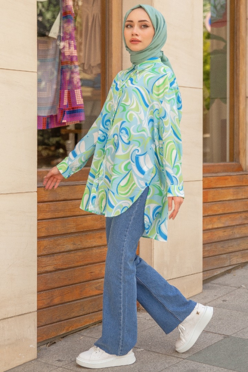 Dynamic Turkuaz Tunik