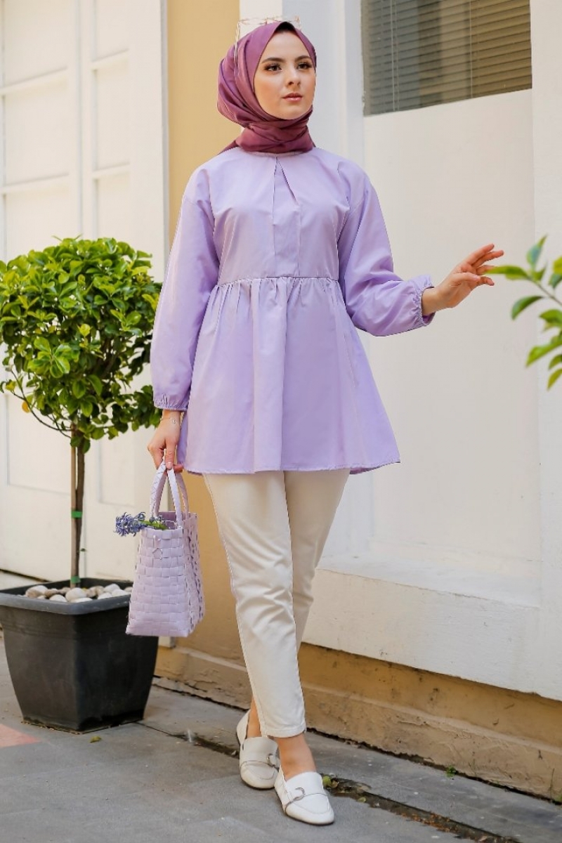 Elsa Lila Tunik