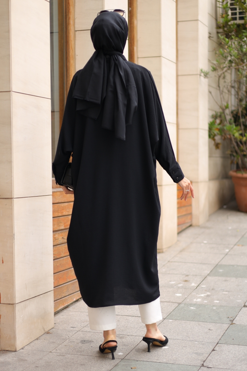 Edgar Siyah Tunik