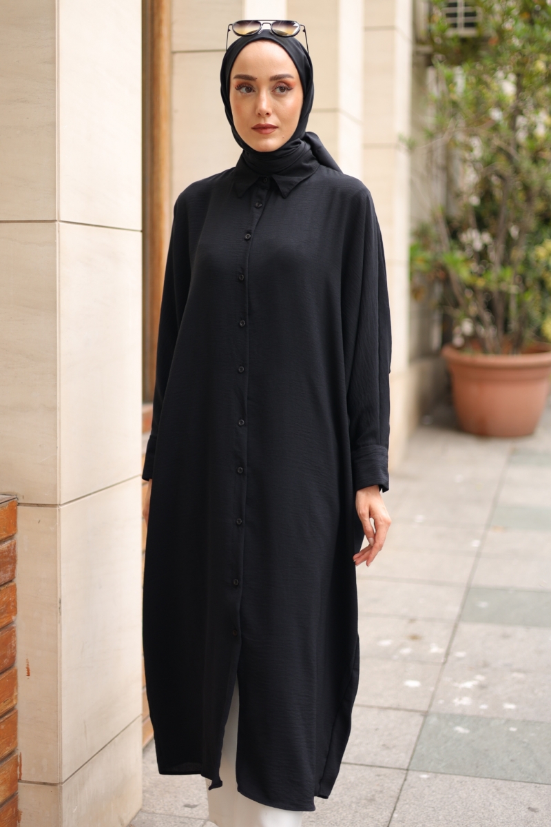 Edgar Siyah Tunik