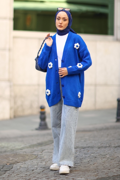 Eftera Saks Mavi Hırka