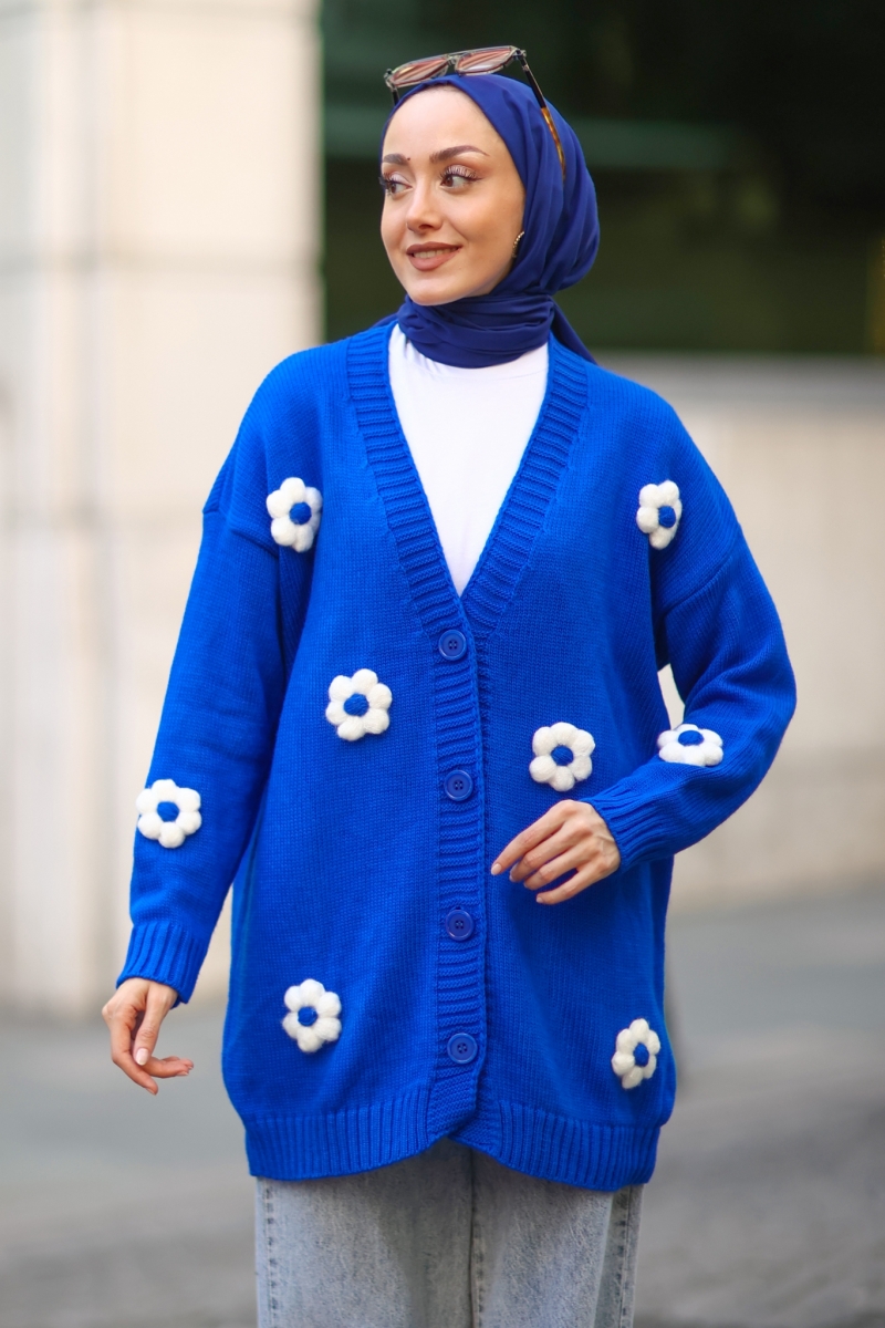 Eftera Saks Mavi Hırka