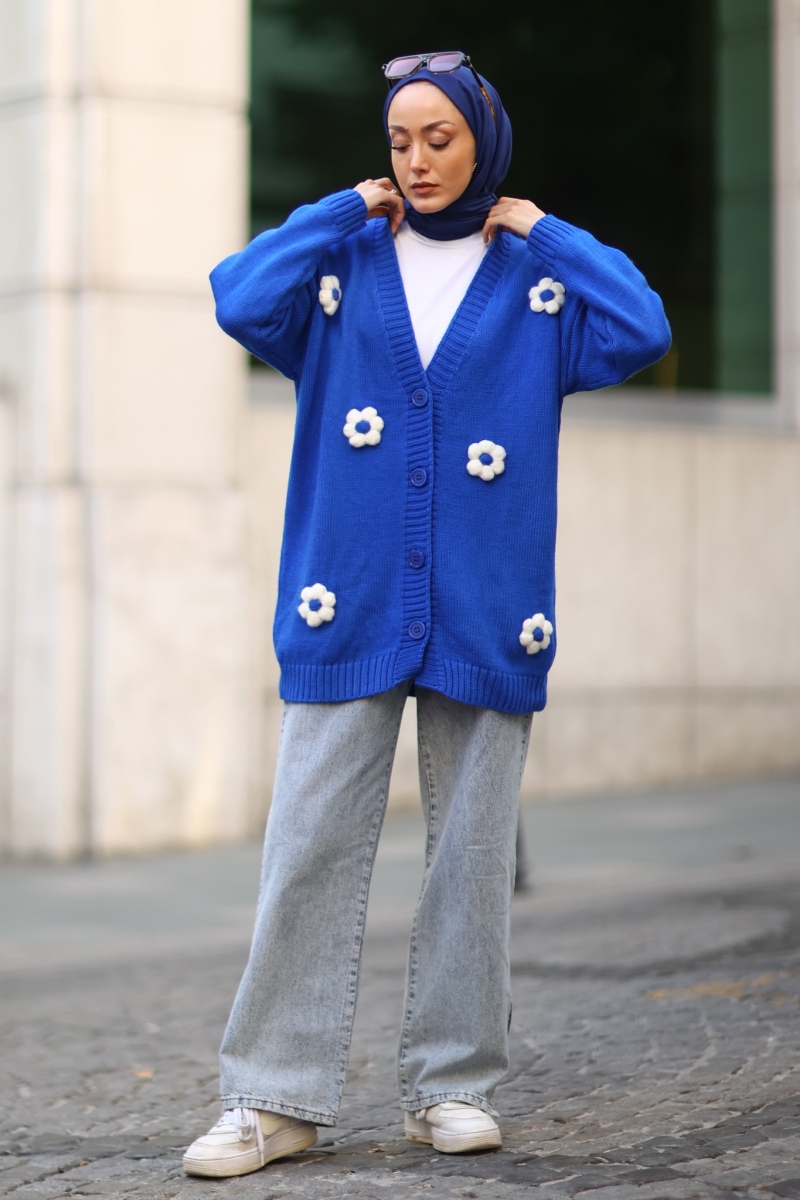 Eftera Saks Mavi Hırka