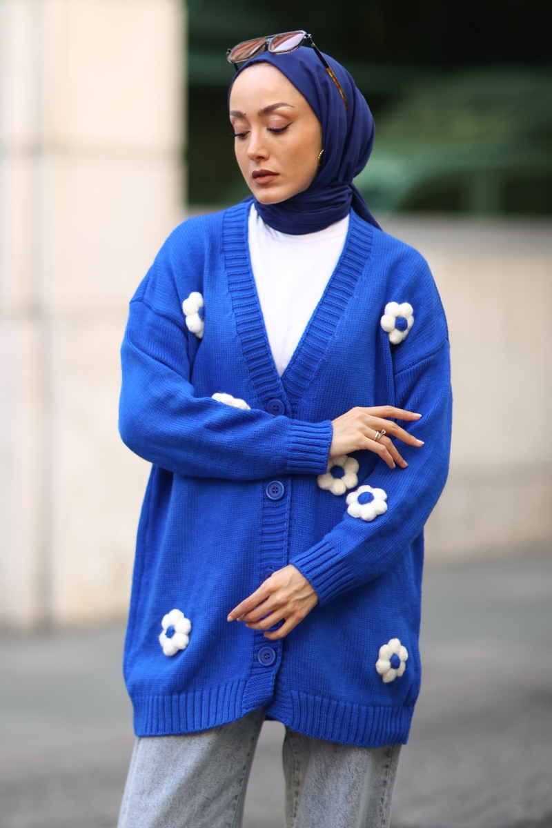 Eftera Saks Mavi Hırka