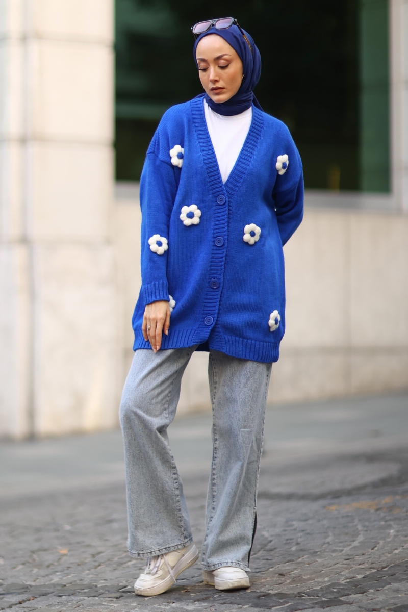 Eftera Saks Mavi Hırka