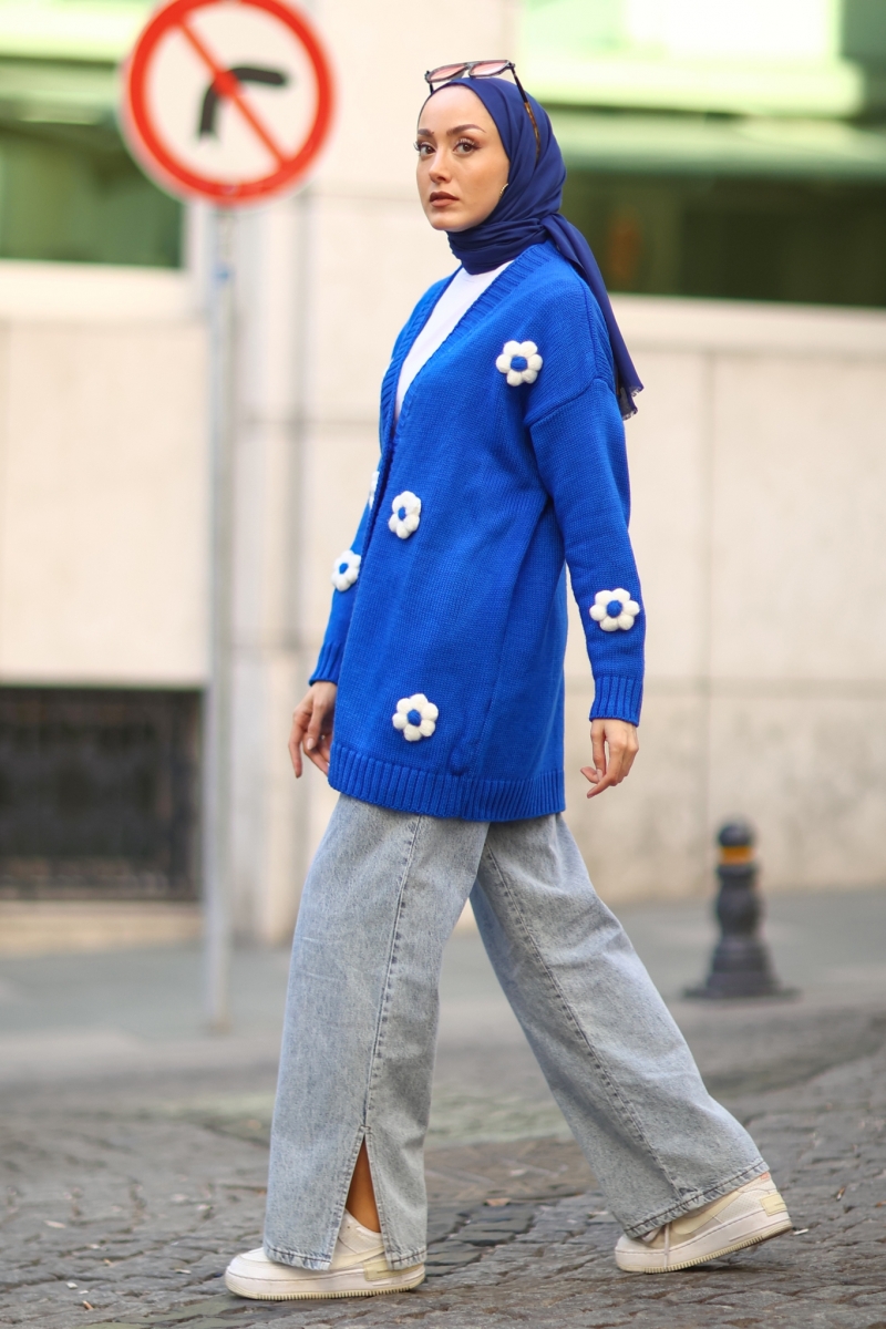 Eftera Saks Mavi Hırka